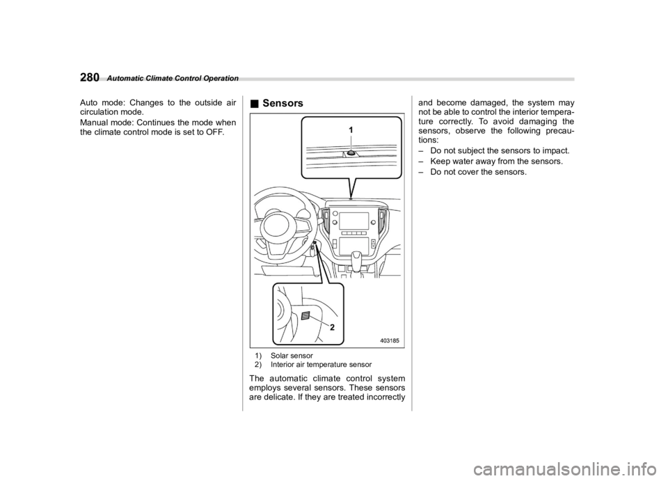 SUBARU LEGACY 2020  Owners Manual �������
