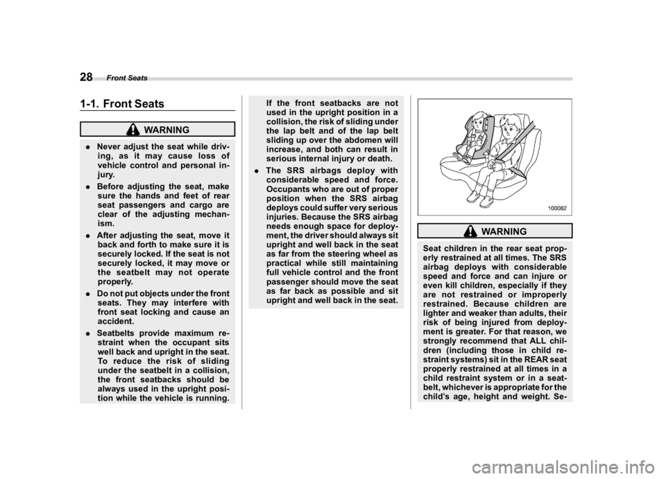 SUBARU LEGACY 2020  Owners Manual ������
