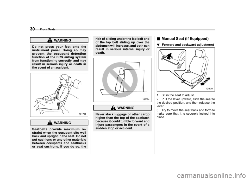 SUBARU LEGACY 2020  Owners Manual ������
