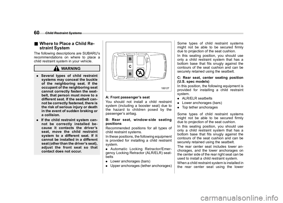 SUBARU LEGACY 2020  Owners Manual ������
