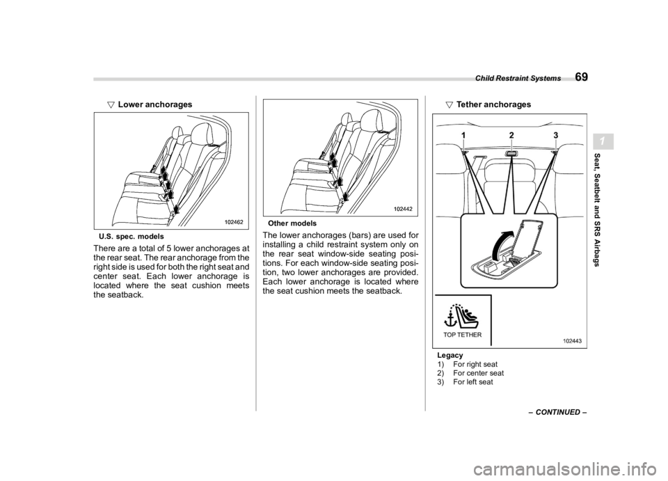 SUBARU LEGACY 2020  Owners Manual ������
