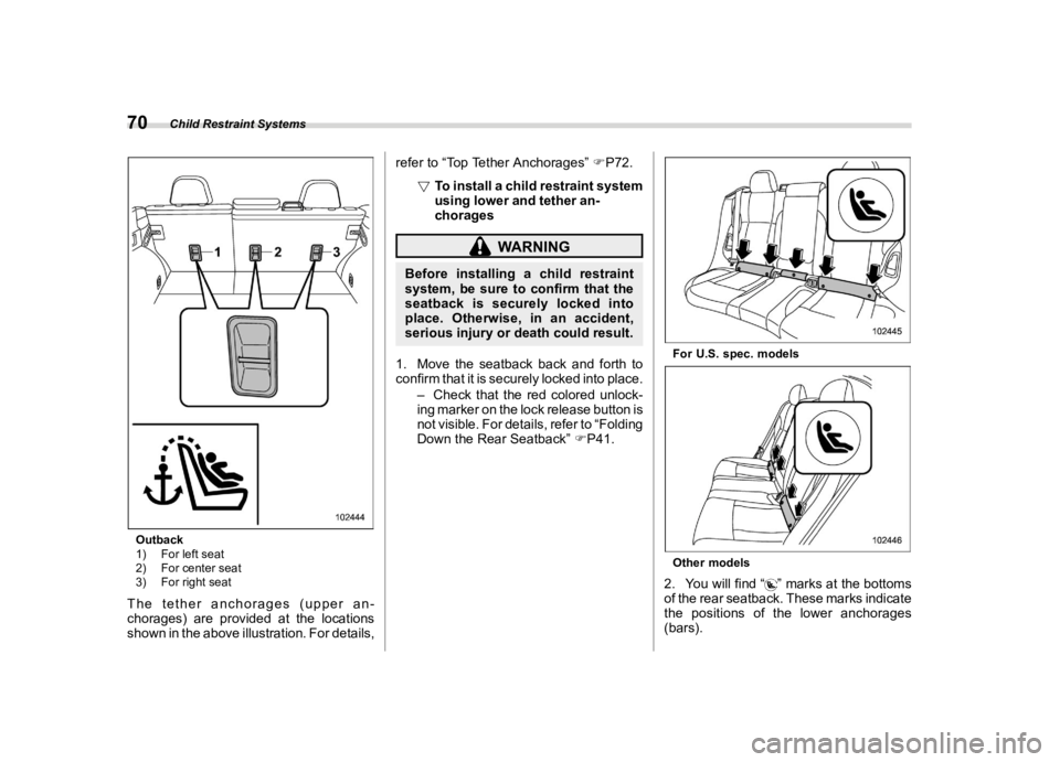 SUBARU LEGACY 2020  Owners Manual ������
