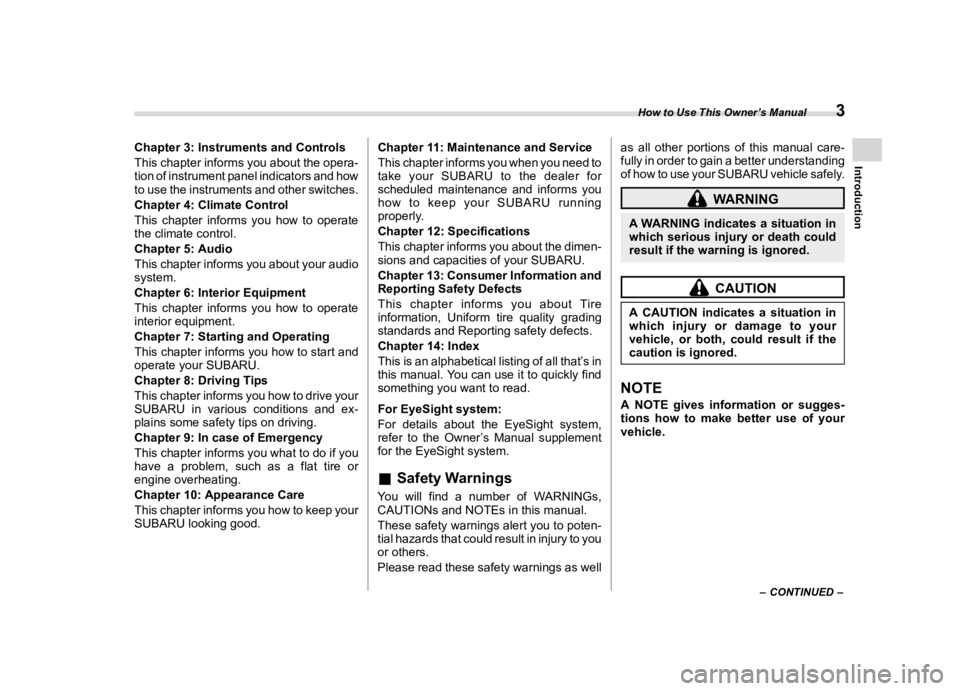 SUBARU LEGACY 2020  Owners Manual �����
