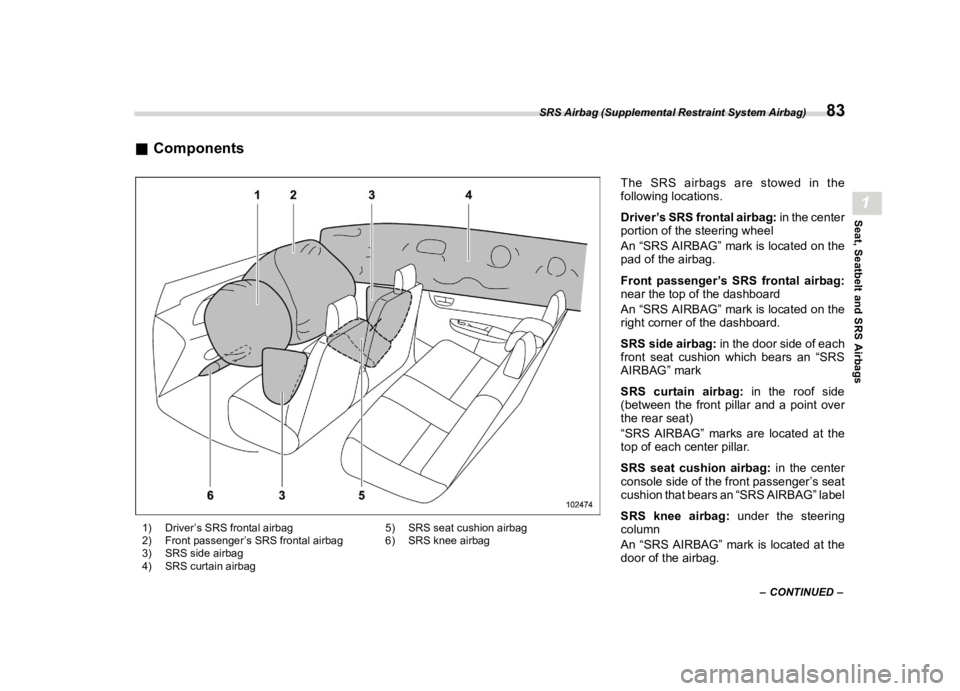 SUBARU LEGACY 2020  Owners Manual ������
