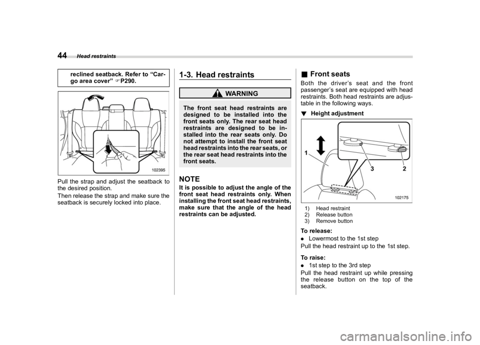 SUBARU FORESTER 2020  Owners Manual ������
