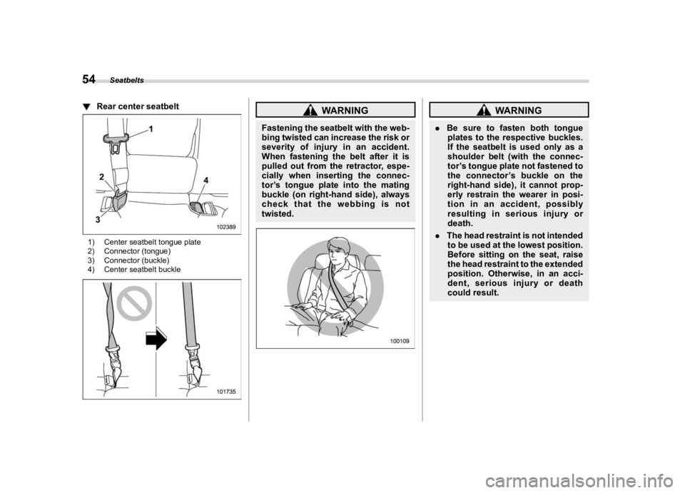 SUBARU FORESTER 2020  Owners Manual ������
