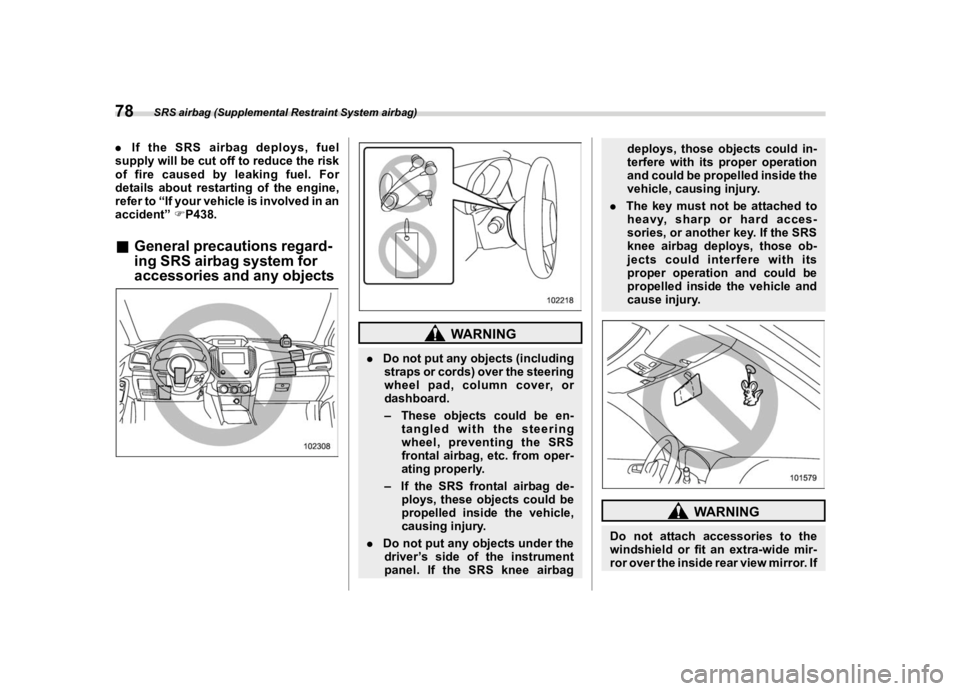 SUBARU FORESTER 2020  Owners Manual ������

