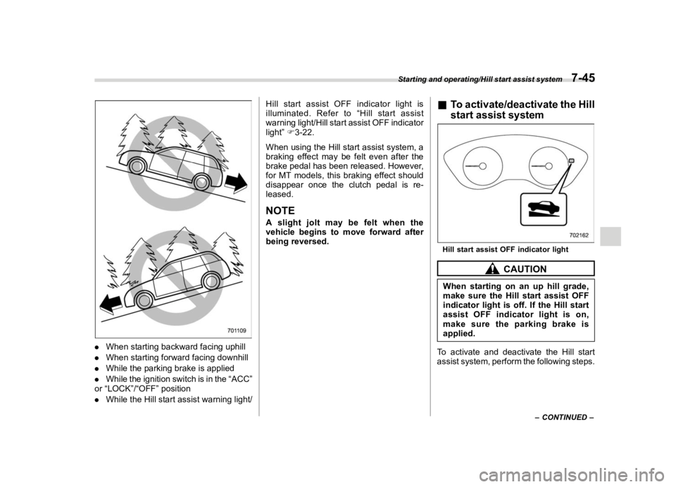 SUBARU IMPREZA 2020  Owners Manual �������
