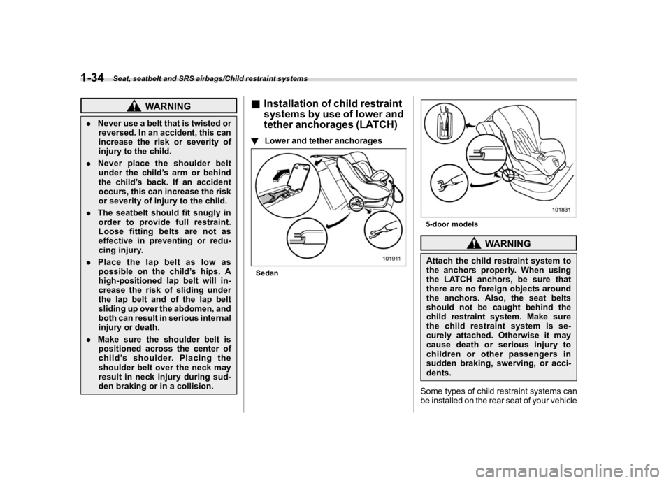SUBARU IMPREZA 2020  Owners Manual ������
