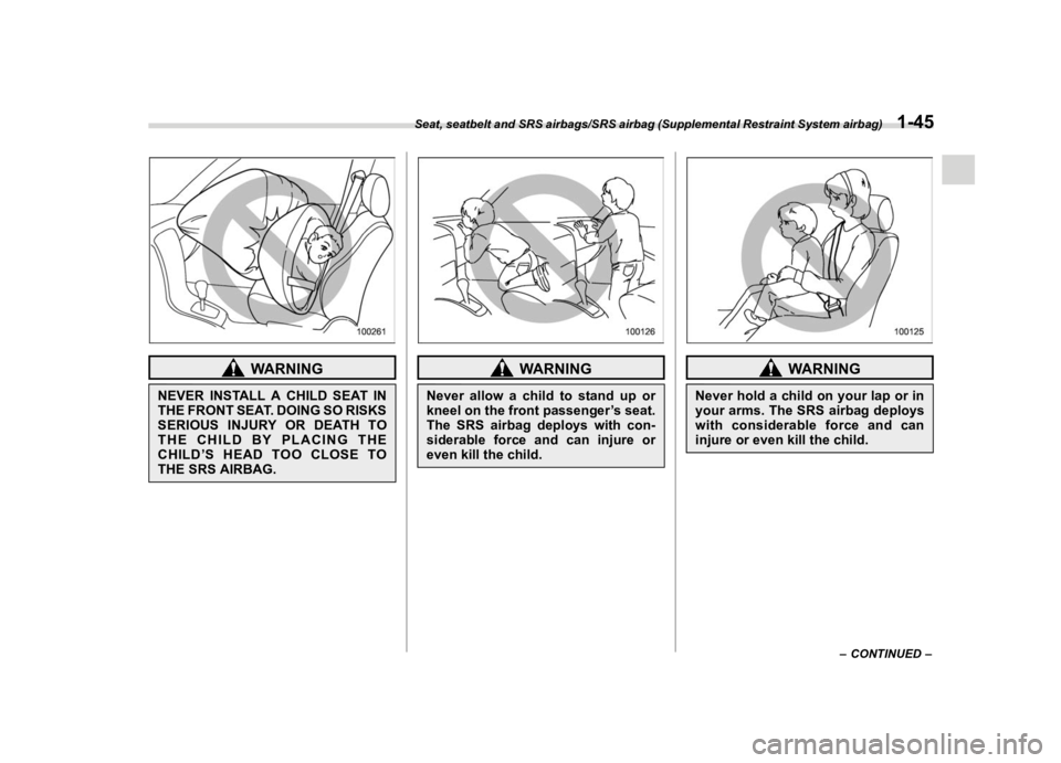 SUBARU IMPREZA 2020  Owners Manual ������
