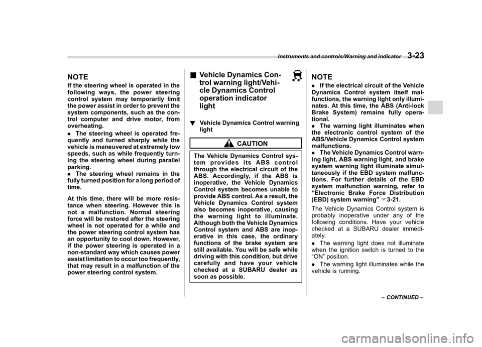 SUBARU CROSSTREK 2020  Owners Manual �������

