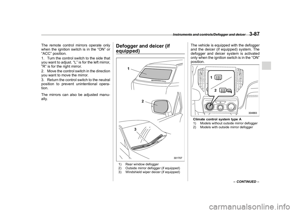 SUBARU CROSSTREK 2020  Owners Manual �������
