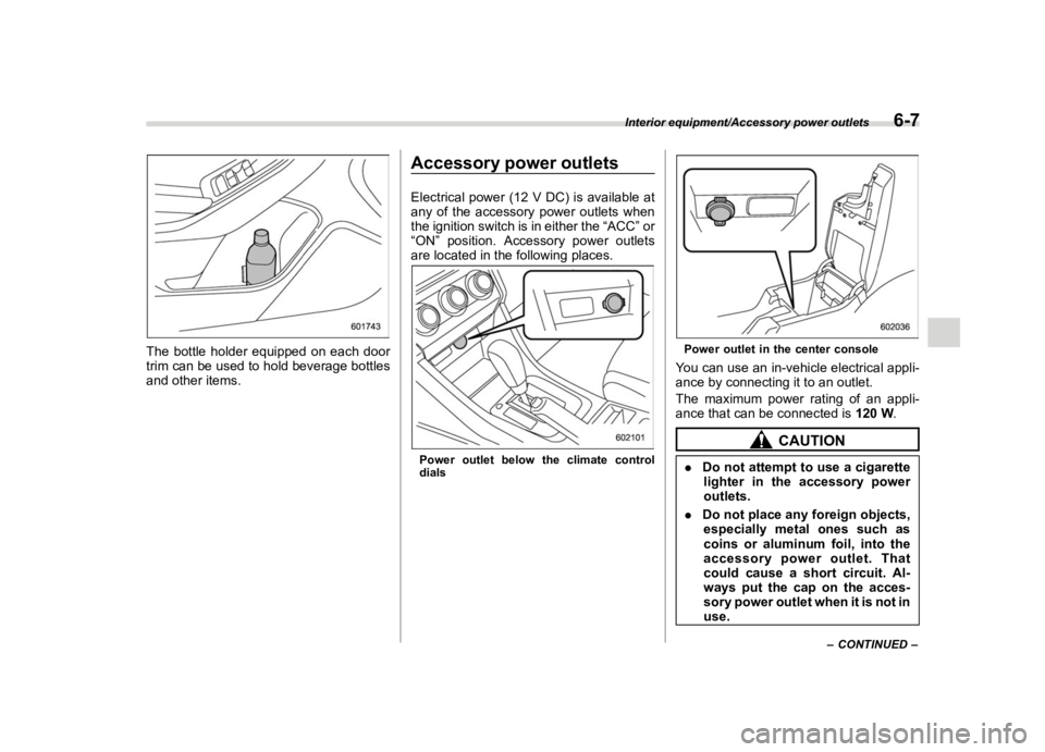 SUBARU CROSSTREK 2020  Owners Manual �������
