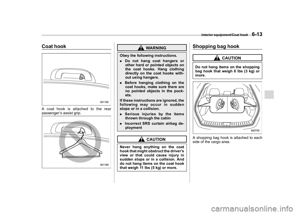 SUBARU CROSSTREK 2020  Owners Manual �������
