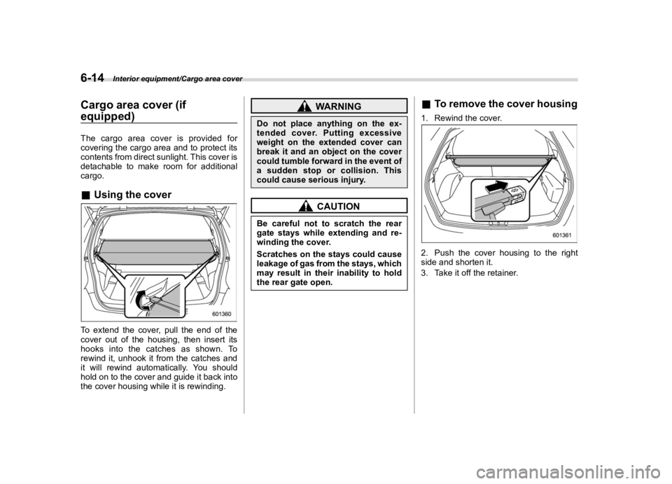 SUBARU CROSSTREK 2020  Owners Manual �������
