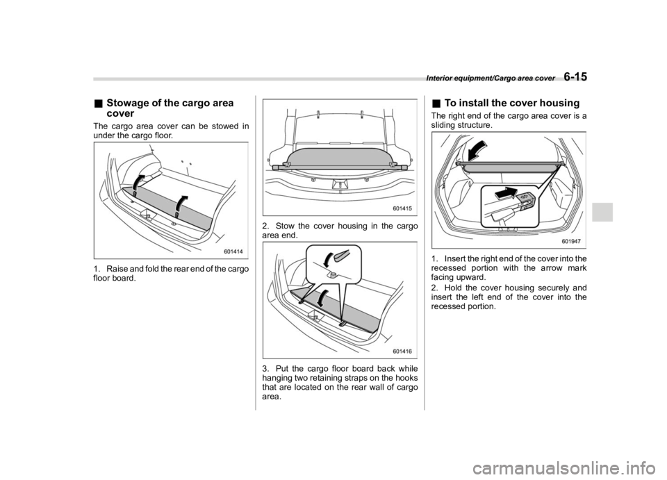 SUBARU CROSSTREK 2020  Owners Manual �������
