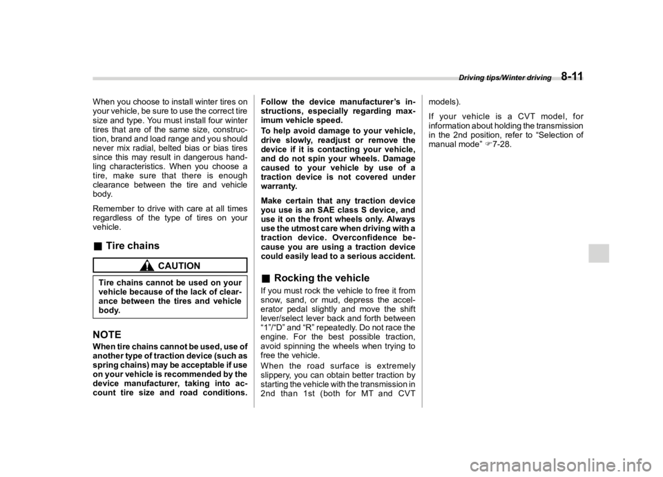 SUBARU CROSSTREK 2020  Owners Manual �������
