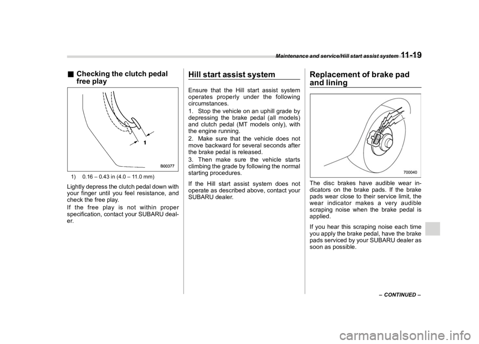 SUBARU CROSSTREK 2020  Owners Manual �������
