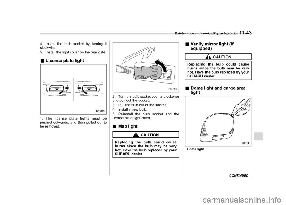 SUBARU CROSSTREK 2020  Owners Manual �������
