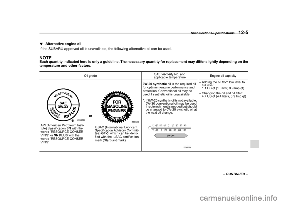SUBARU CROSSTREK 2020  Owners Manual �������
