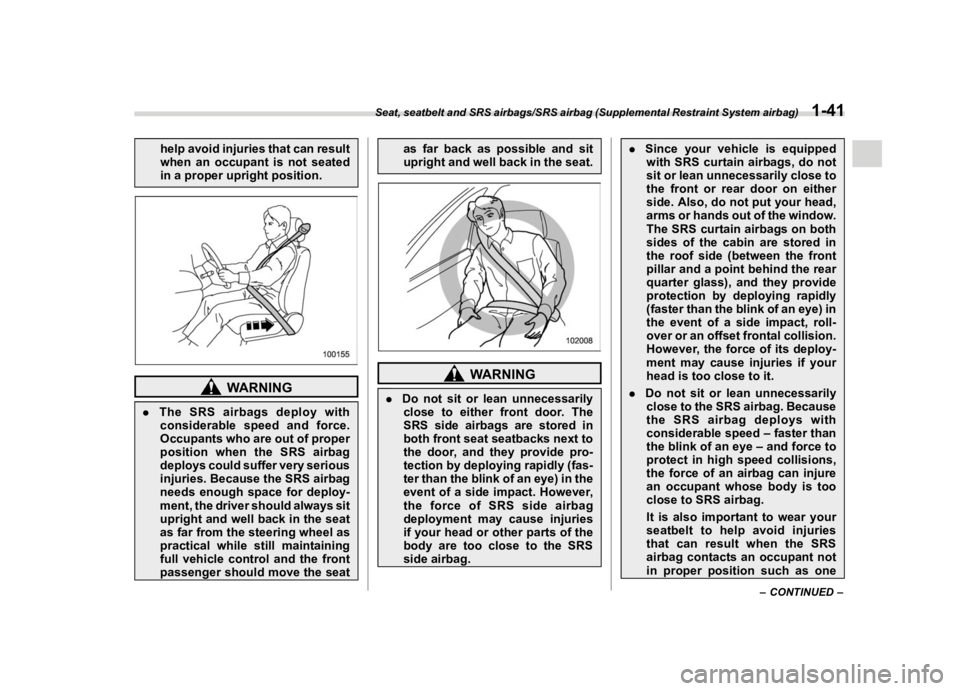 SUBARU CROSSTREK 2020  Owners Manual ������
