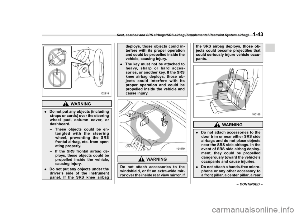 SUBARU CROSSTREK 2020  Owners Manual ������
