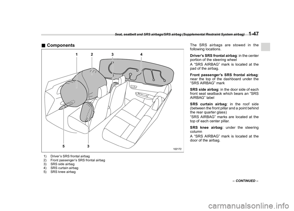 SUBARU CROSSTREK 2020  Owners Manual ������
