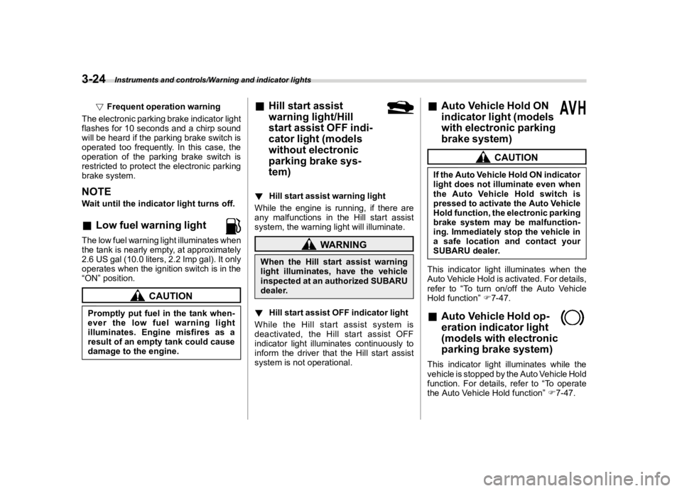 SUBARU WRX 2020  Owners Manual �������
