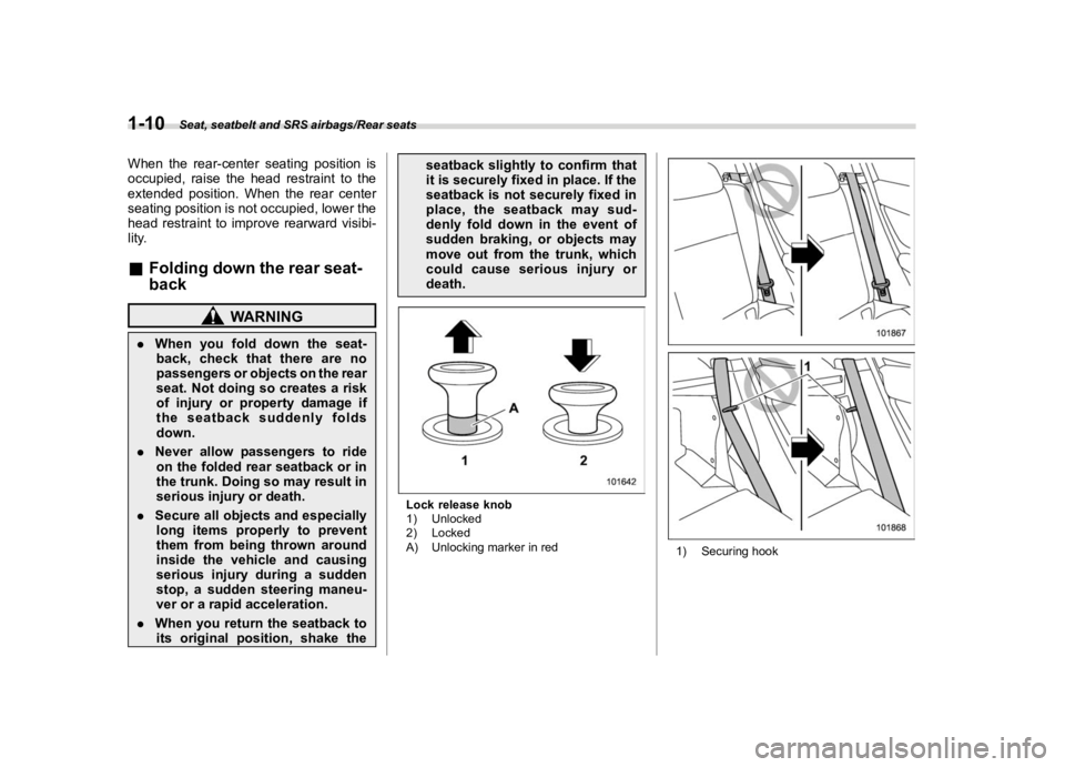 SUBARU WRX 2020  Owners Manual ������
