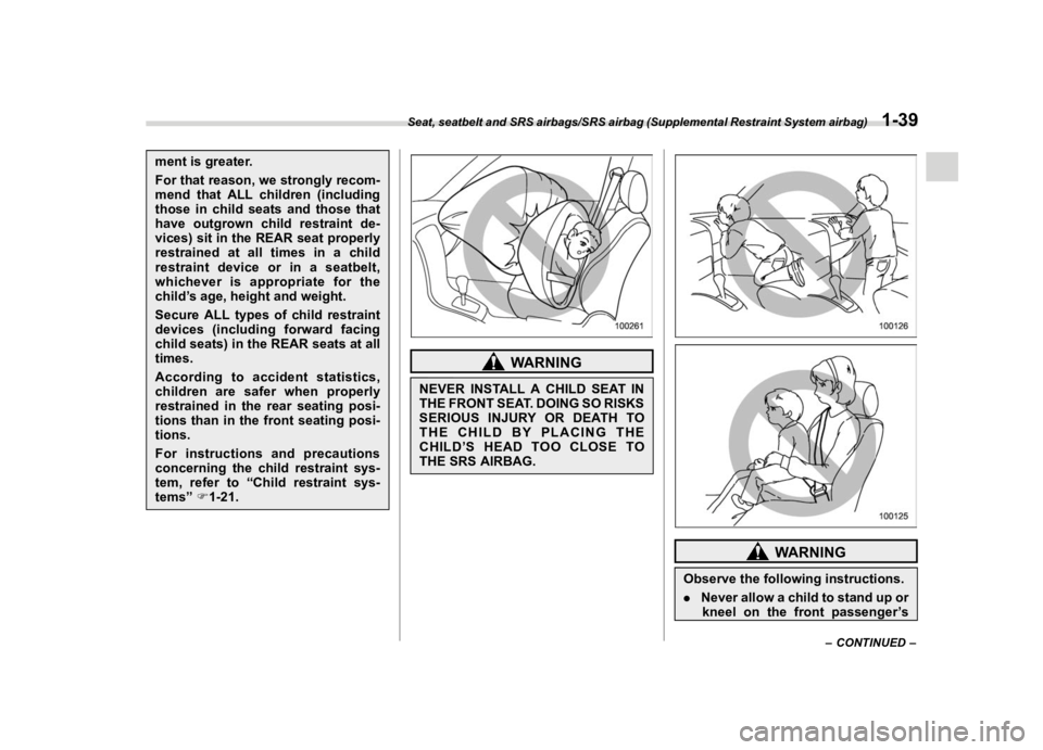 SUBARU WRX 2020  Owners Manual ������
