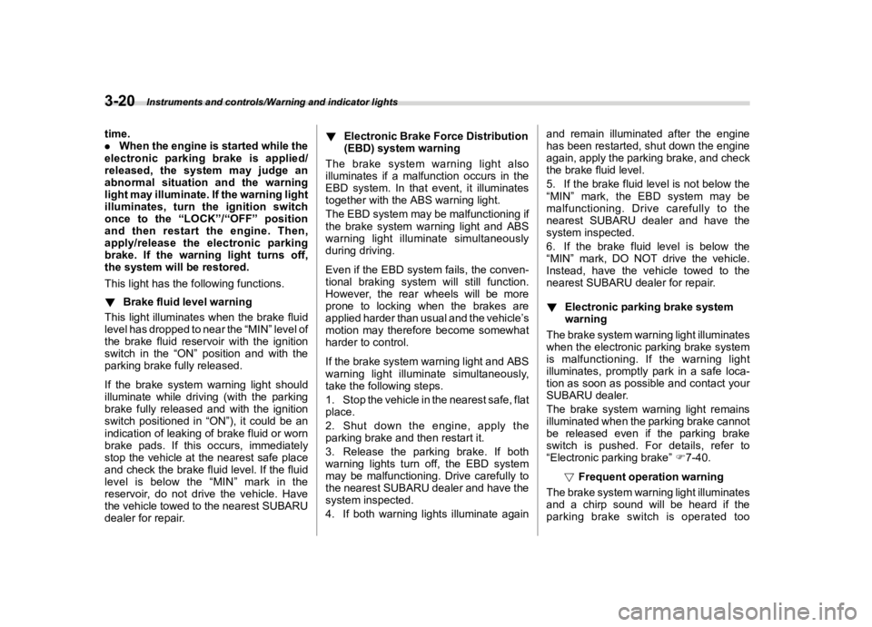 SUBARU OUTBACK 2019  Owners Manual �������
