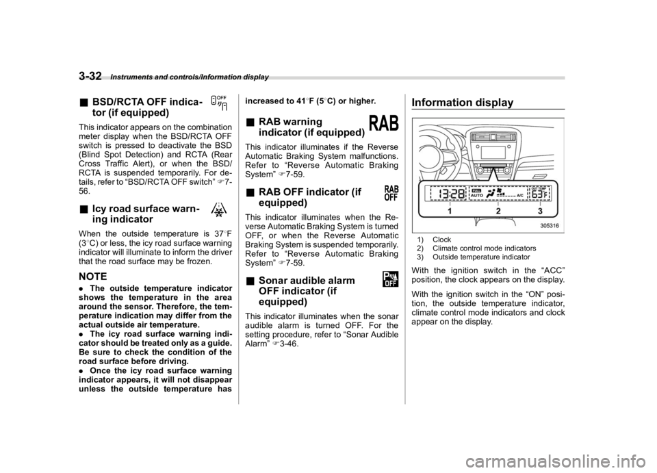 SUBARU OUTBACK 2019  Owners Manual �������

