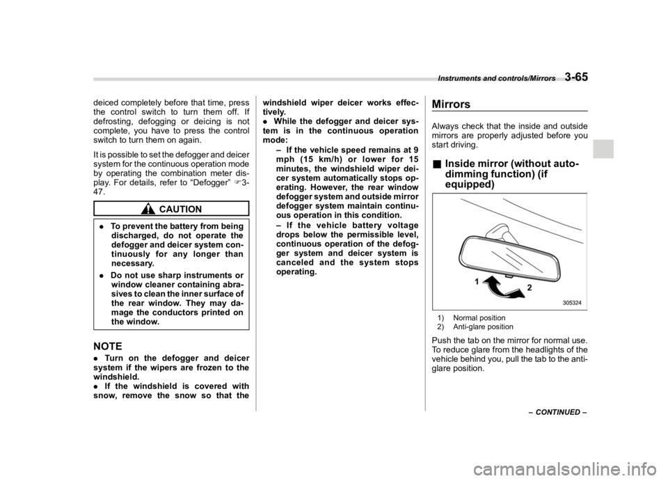 SUBARU OUTBACK 2019  Owners Manual �������
