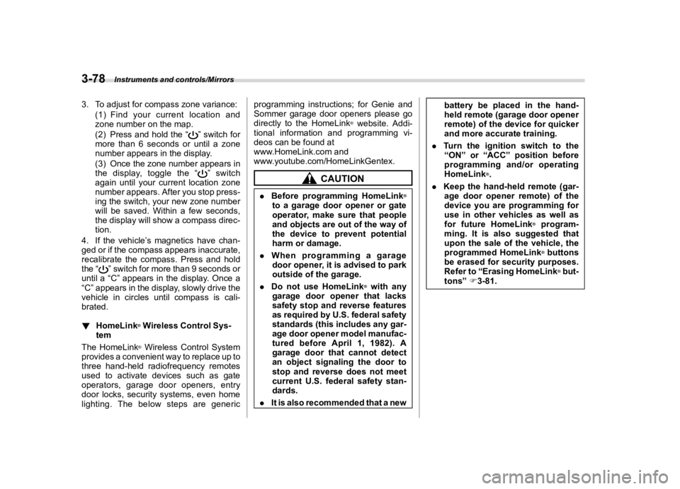 SUBARU OUTBACK 2019  Owners Manual �������
