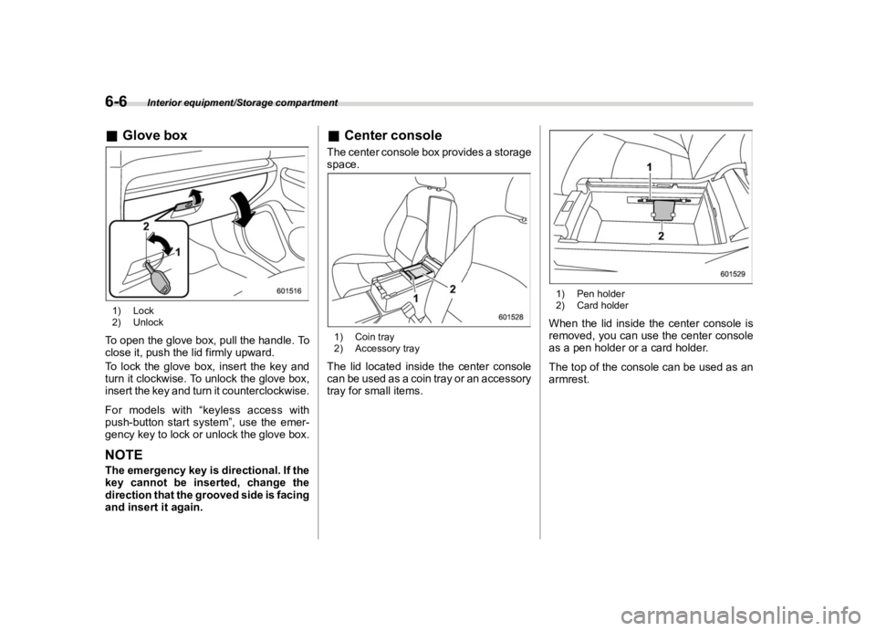 SUBARU OUTBACK 2019  Owners Manual �������
