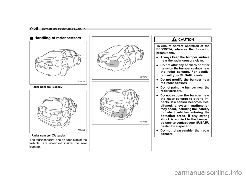 SUBARU OUTBACK 2019  Owners Manual �������
