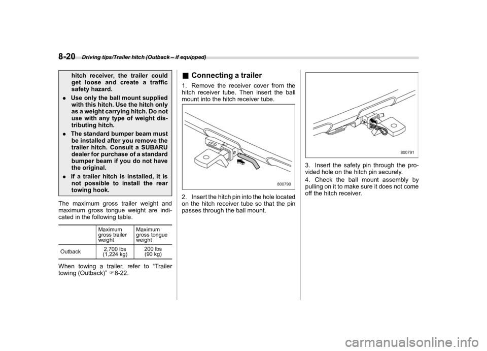 SUBARU OUTBACK 2019  Owners Manual �������
