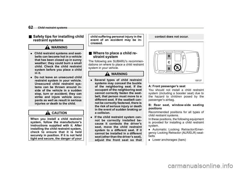 SUBARU FORESTER 2019  Owners Manual ������
