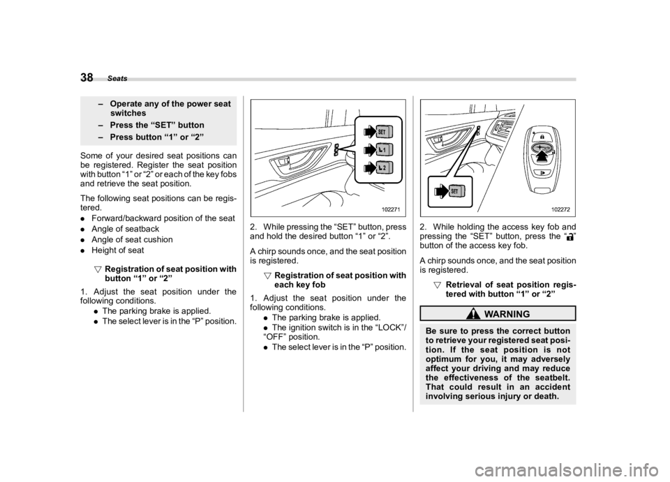 SUBARU ASCENT 2019  Owners Manual  
������ 
