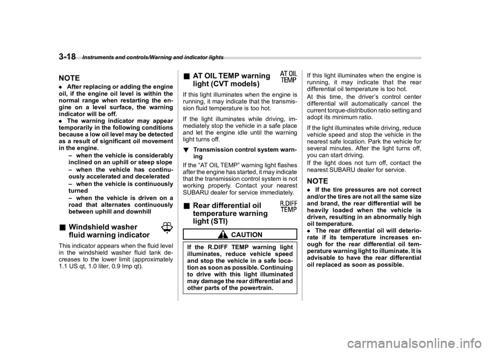 SUBARU WRX 2019  Owners Manual  
������� 
