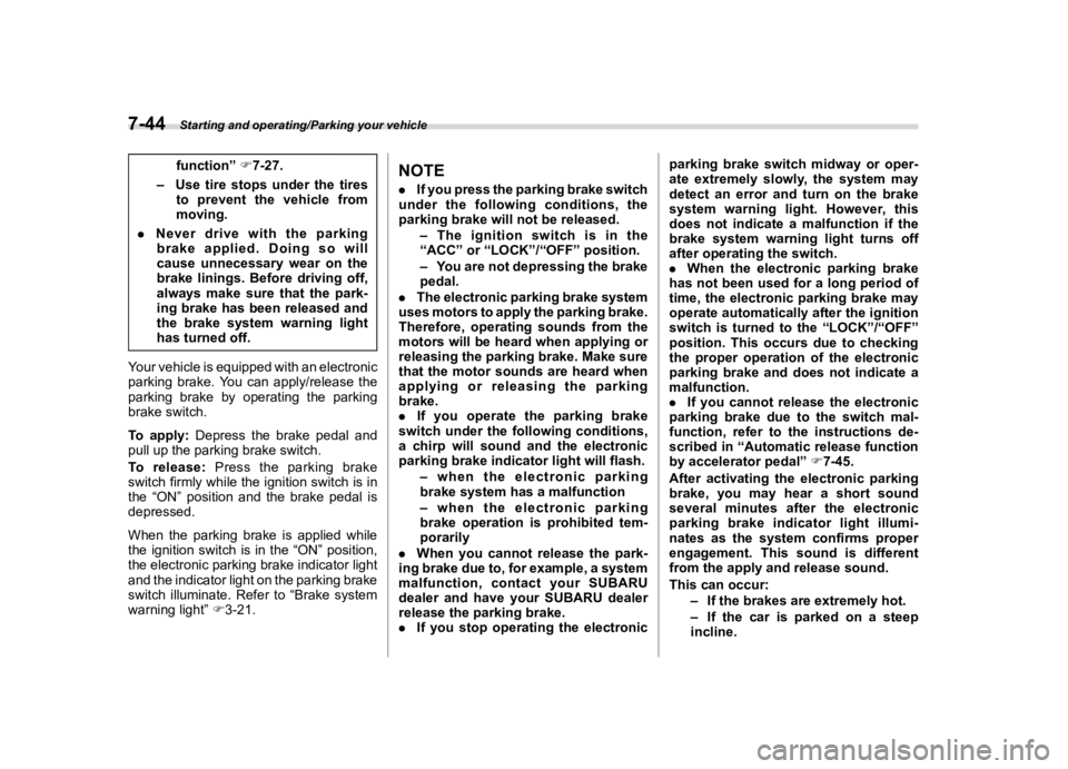 SUBARU WRX 2019  Owners Manual  
������� 
