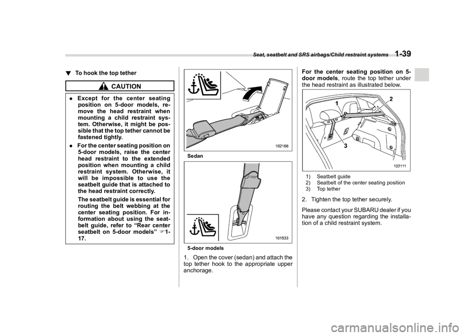 SUBARU IMPREZA 2018  Owners Manual  
������ 
