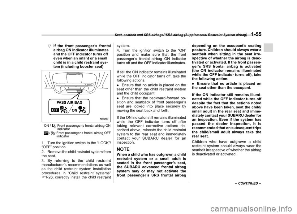 SUBARU IMPREZA 2018  Owners Manual  
������ 
