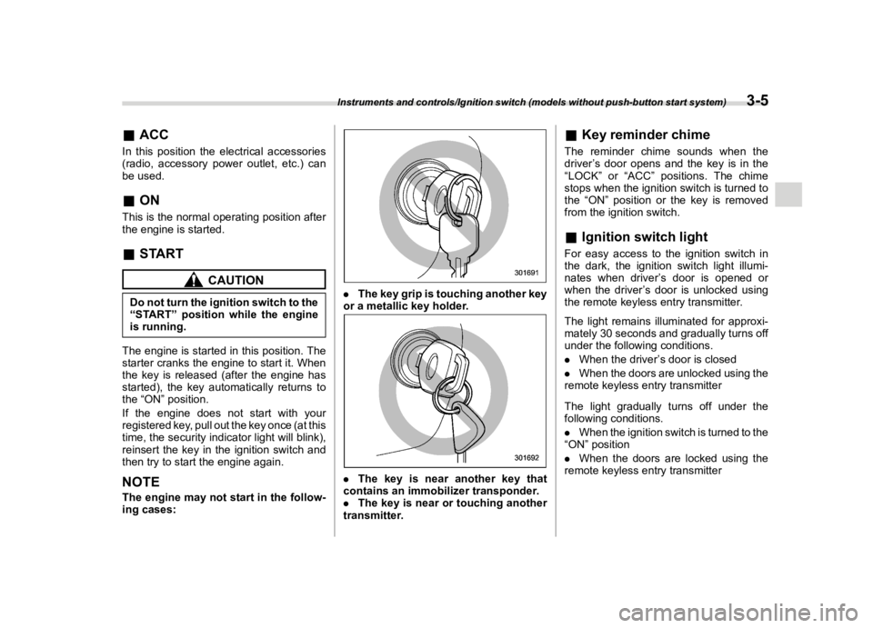 SUBARU LEGACY 2018  Owners Manual  
������� 
