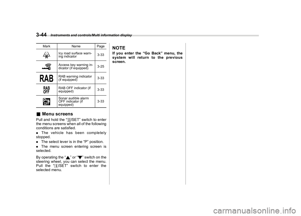 SUBARU LEGACY 2018  Owners Manual  
������� 
