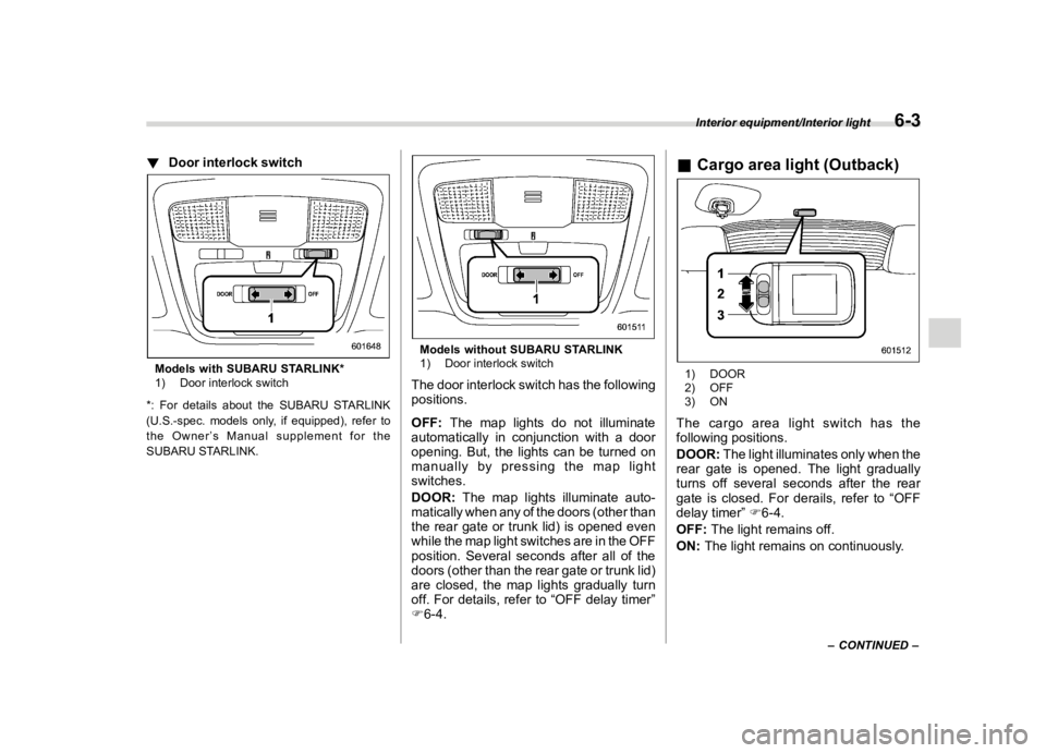 SUBARU LEGACY 2018  Owners Manual  
������� 
