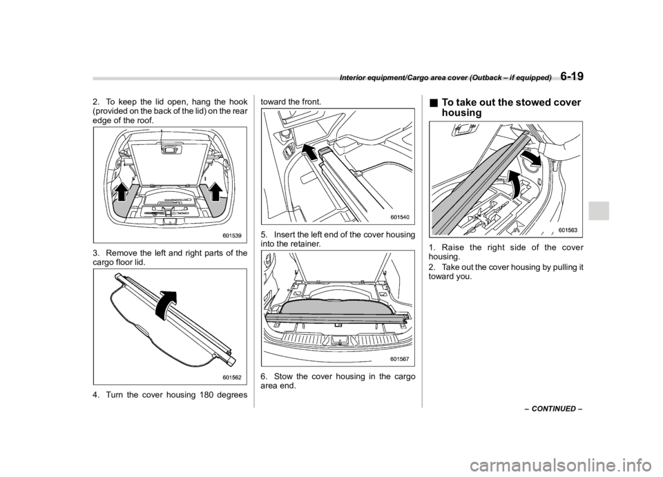SUBARU LEGACY 2018  Owners Manual  
������� 

