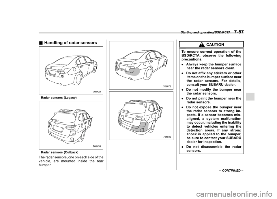 SUBARU LEGACY 2018  Owners Manual  
������� 
