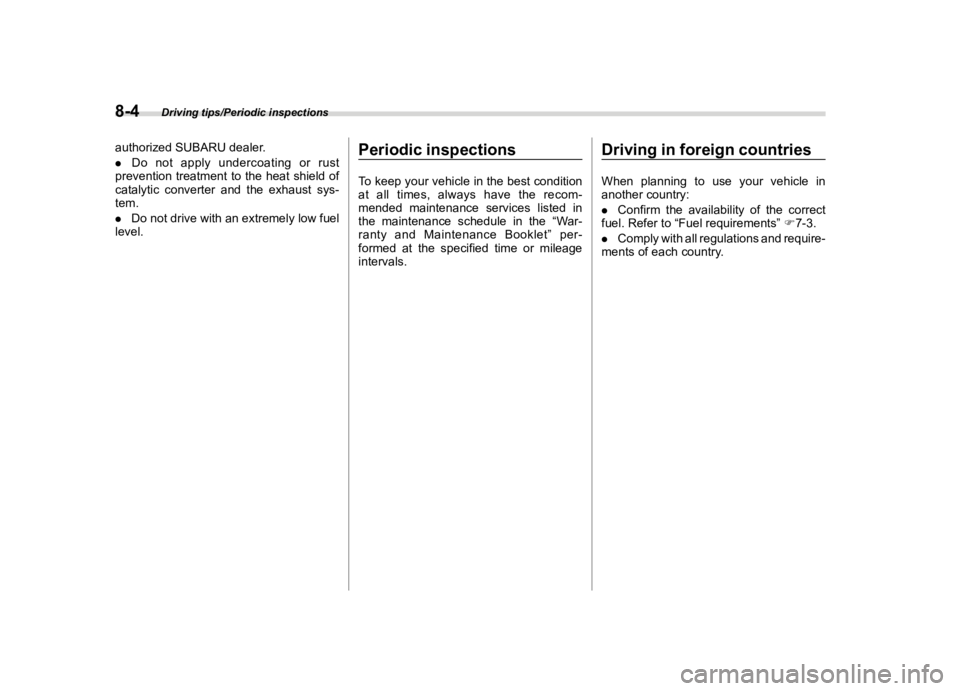 SUBARU LEGACY 2018  Owners Manual  
������� 
