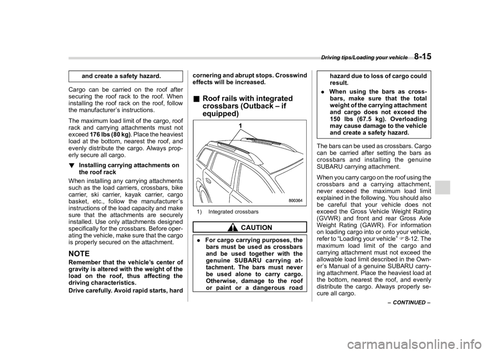 SUBARU LEGACY 2018  Owners Manual  
������� 
